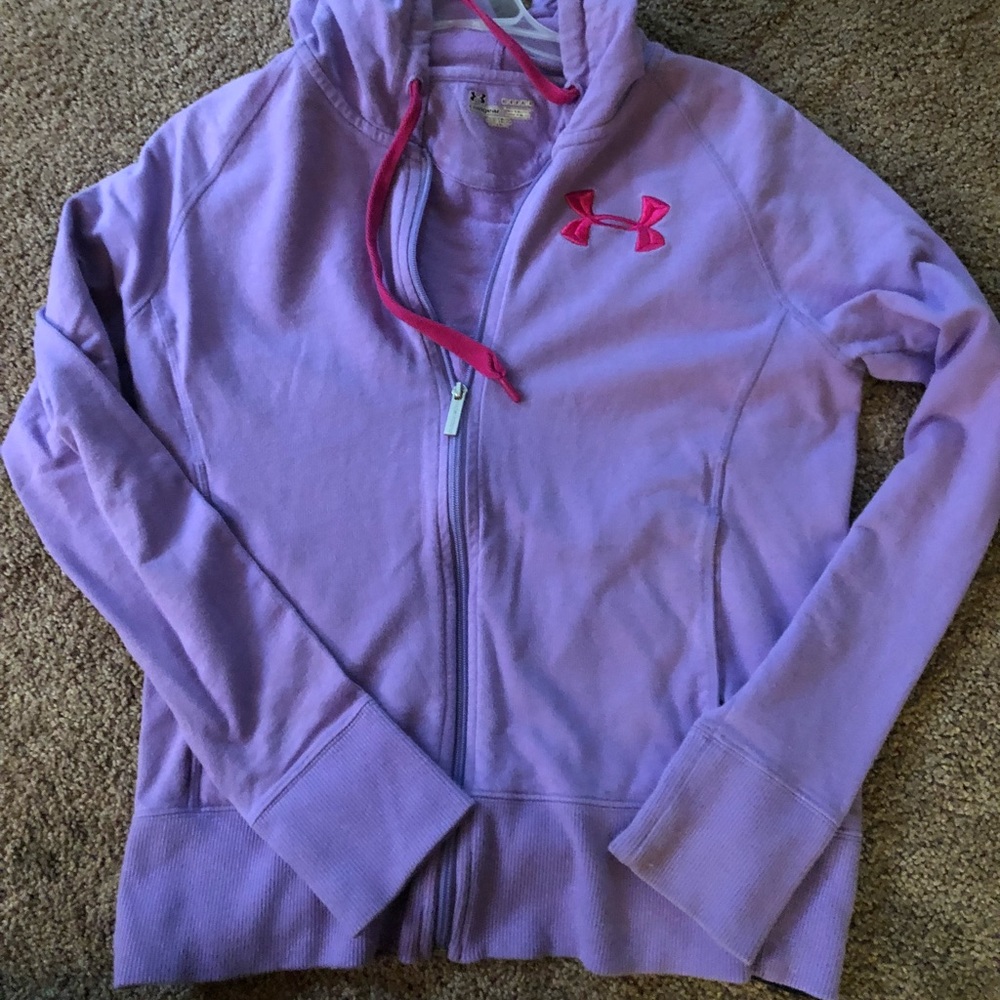 Under Armour zip up ( medium)